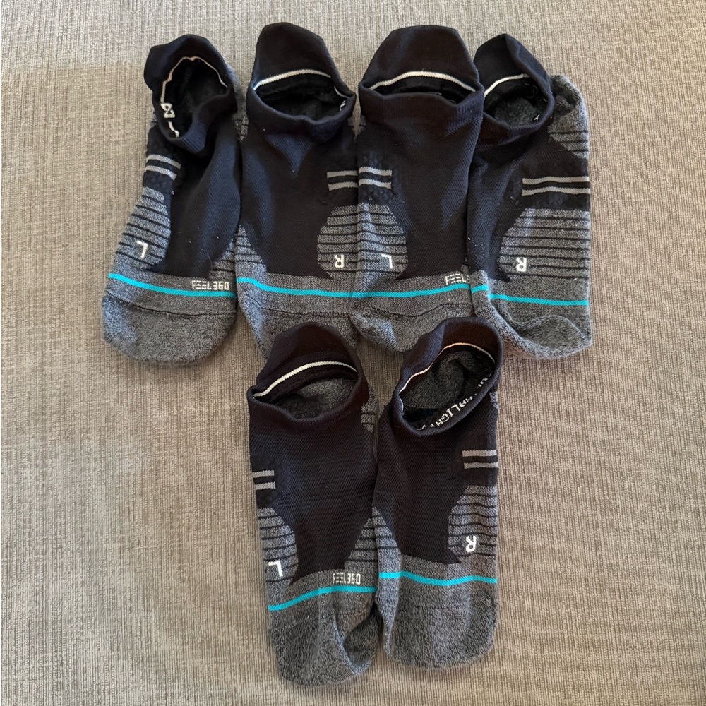 Stance Ultralight Performance Tab Socks size Small (women’s 5-7.5) like New